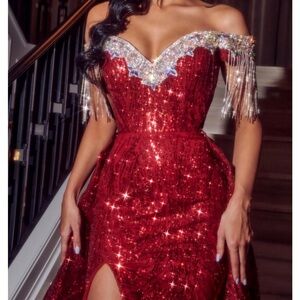 Portia and Scarlett prom dress Red (pageant) new with tags